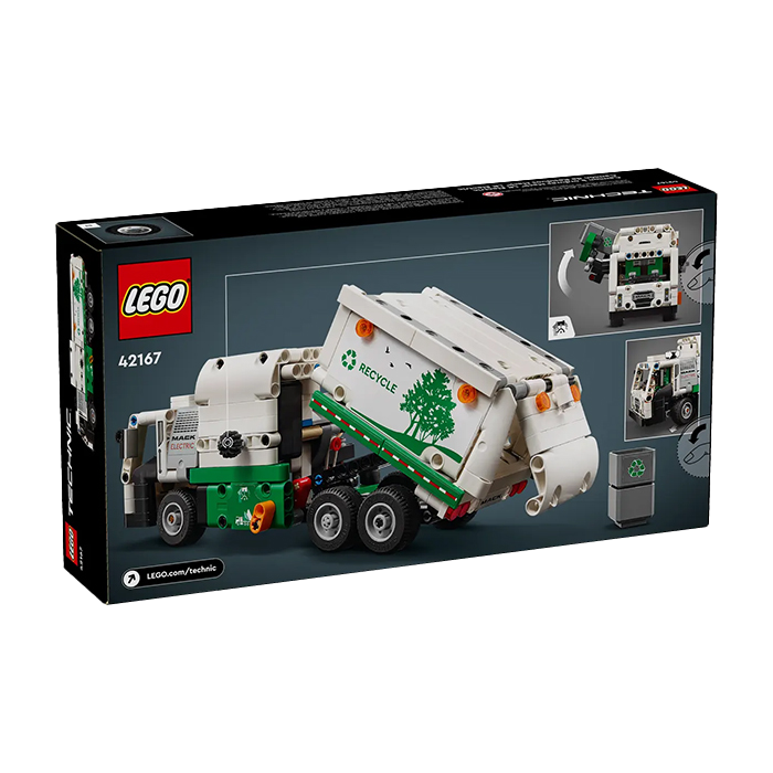 42167 MACK® LR ELECTRIC GARBAGE TRUCK TOYS by LEGO at Sundora