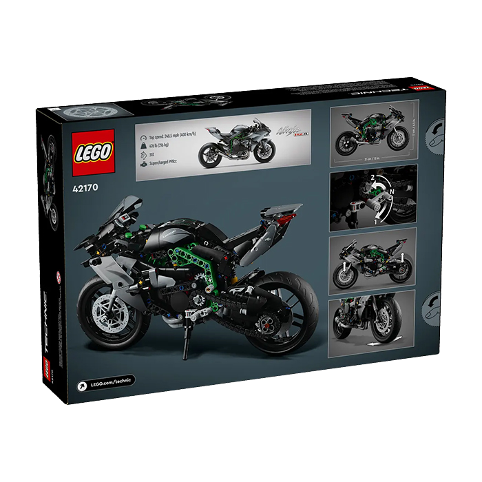 42170 KAWASAKI NINJA H2R MOTORCYCLE TOYS by LEGO at Sundora
