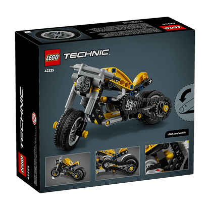 42225 Yellow Motorcycle