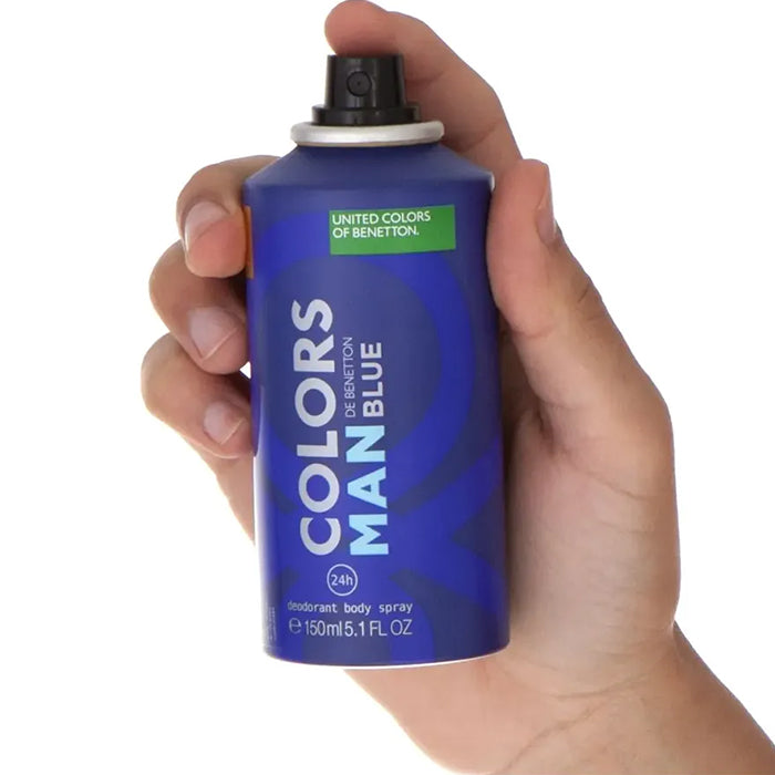 COLORS MAN BLUE DEO SPRAY DEODORANT by UNITED COLORS OF BENETTON at Sundora
