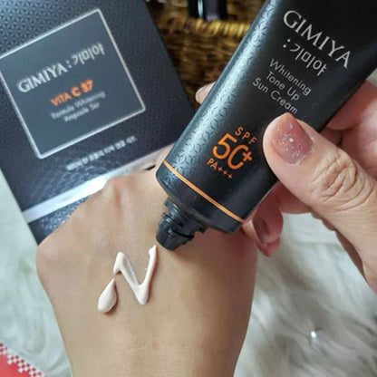 GIMIYA WHITENING TONE UP SUN CREAM SUNSCREEN by TONYMOLY at Sundora