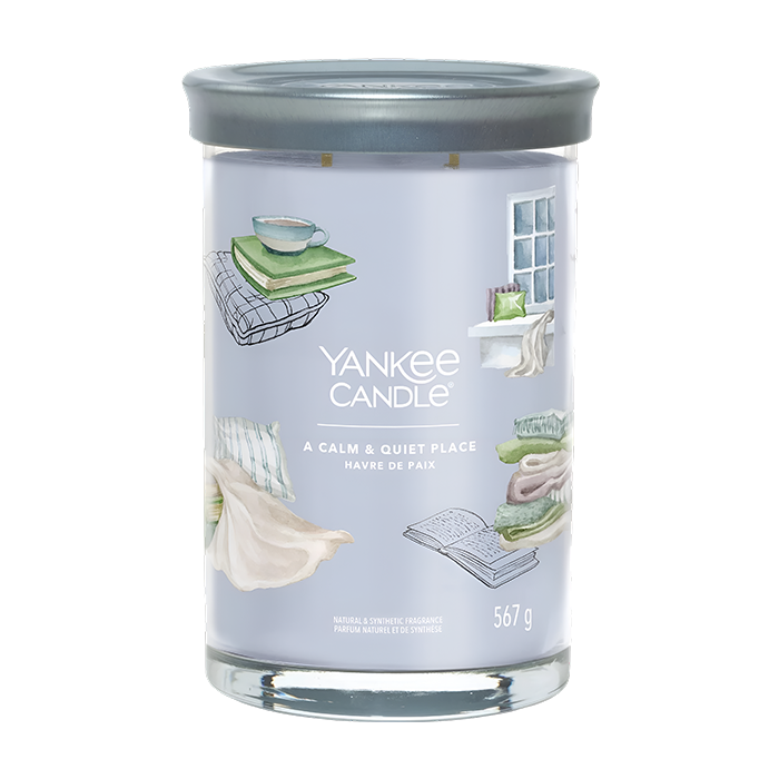 A Calm &amp; Quiet Place Signature Tumbler Candle
