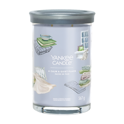 A Calm &amp; Quiet Place Signature Tumbler Candle