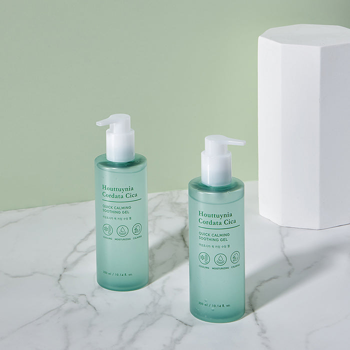 HOUTTUYNIA CORDATA CICA QUICK CALMING SOOTHING GEL TONER by TONYMOLY at Sundora