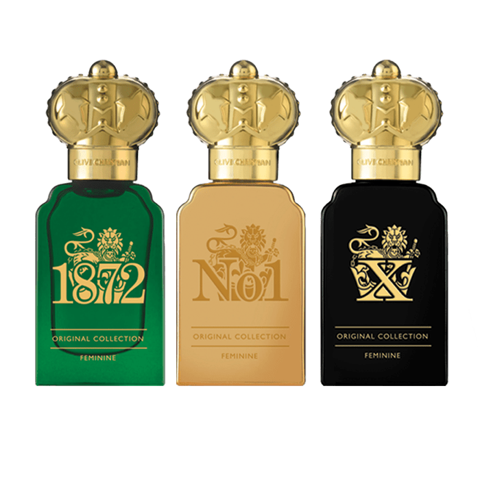 ORIGINAL COLLECTION TRAVELLERS SET FEMININE (3X10ML) GIFT SET by CLIVE CHRISTIAN at Sundora