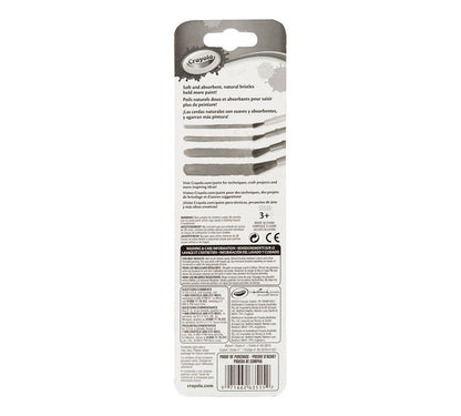 Paint Brushes 4Pcs STATIONERY by CRAYOLA at Sundora