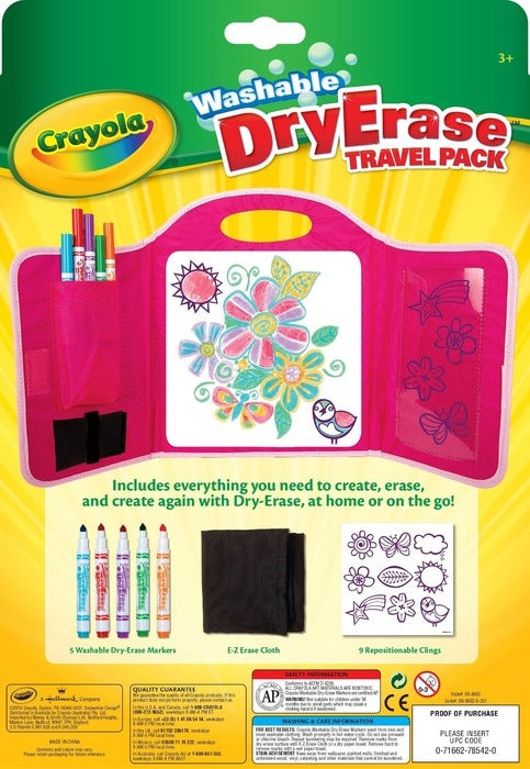 Fold And Go Dry-Erase Travel Pack STATIONERY by CRAYOLA at Sundora