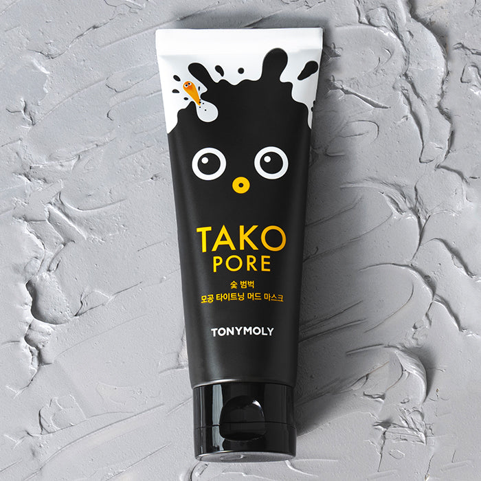 TAKO PORE CHARCOAL PORE TIGHTENING MUD MASK FACE MASK by TONYMOLY at Sundora