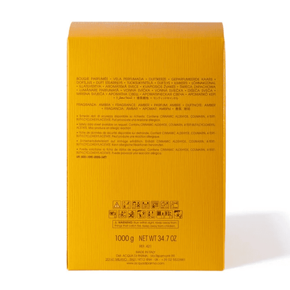 BLACK CUBE NERO CANDLE CANDLE by ACQUA DI PARMA at Sundora