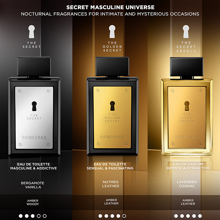 THE SECRET ABSOLU EDP FOR MEN PERFUME by BANDERAS at Sundora