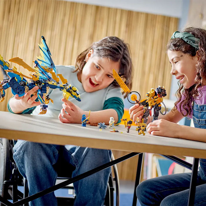 71796 ELEMENTAL DRAGON VS. THE EMPRESS MECH TOYS by LEGO at Sundora