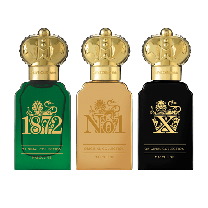 ORIGINAL COLLECTION TRAVELLERS SET MASCULINE (3X10ML) GIFT SET by CLIVE CHRISTIAN at Sundora