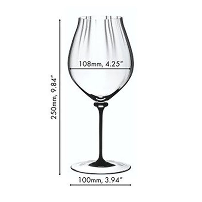 Fatto A Mano Performance Pinot Noir - Black stem