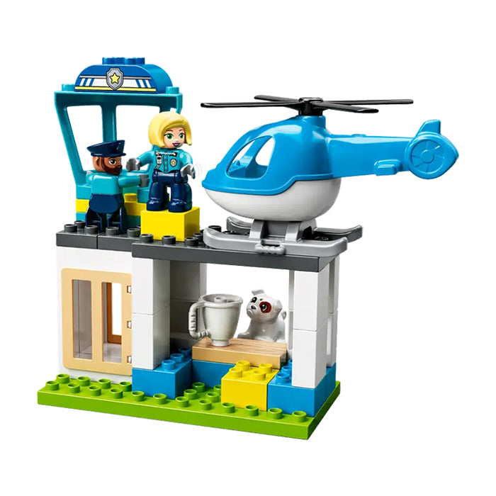 10959 POLICE STATION &amp; HELICOPTER TOYS by LEGO at Sundora