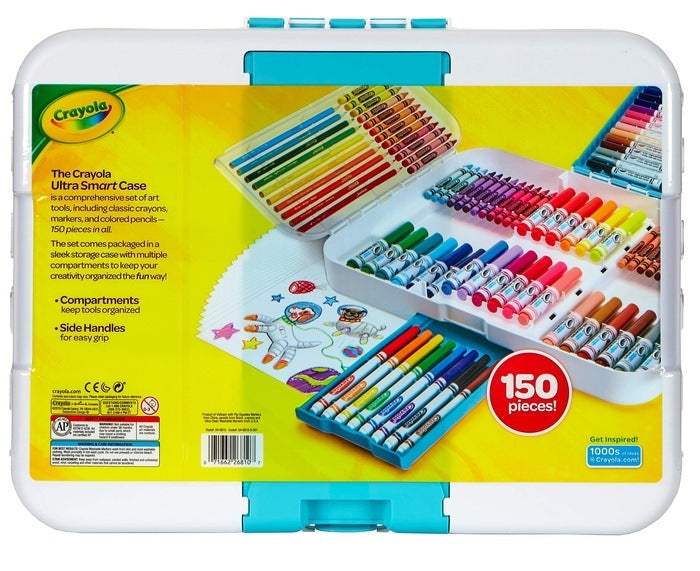 Ultra Smart Case With Multiple Compartment 150 Pcs Set STATIONERY by CRAYOLA at Sundora