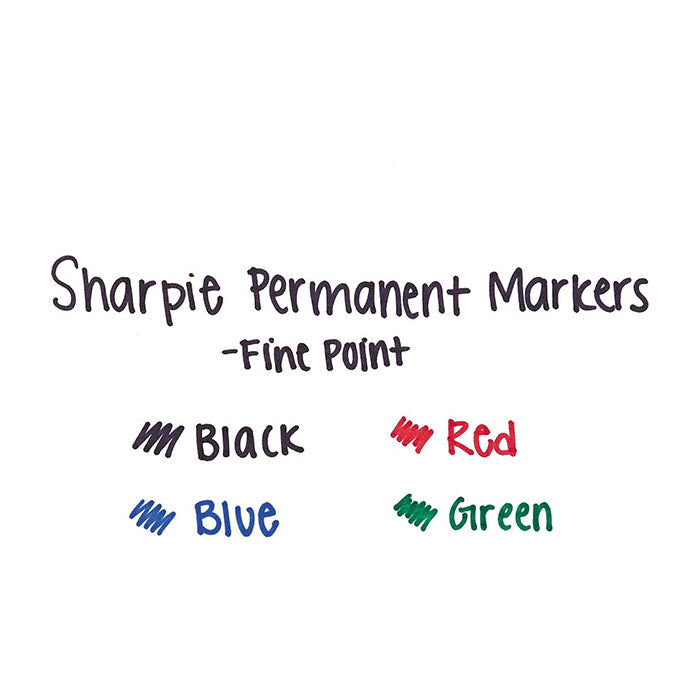 SHARPIE PERMANENT MARKERS, FINE POINT STATIONERY by SHARPIE at Sundora