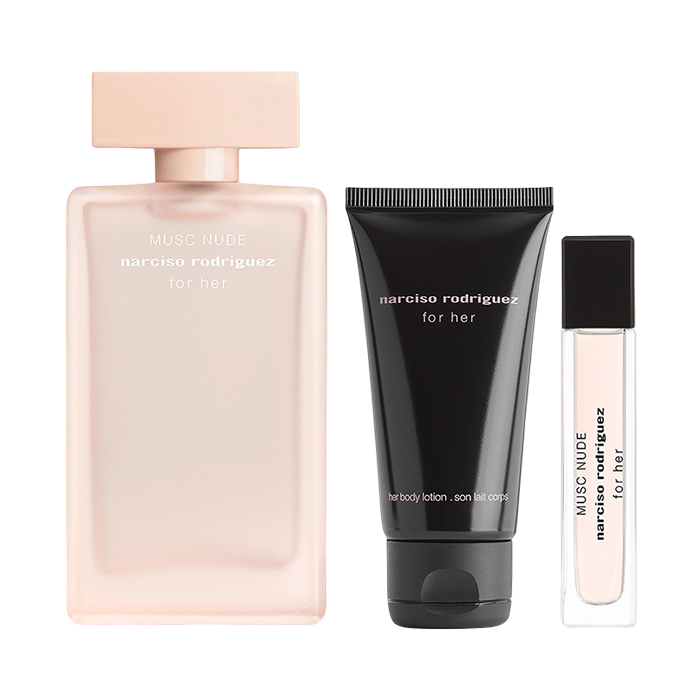 FOR HER MUSC NUDE EAU DE PARFUM GIFT SET GIFT SET by NARCISO RODRIGUEZ at Sundora