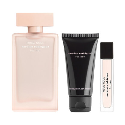 FOR HER MUSC NUDE EAU DE PARFUM GIFT SET GIFT SET by NARCISO RODRIGUEZ at Sundora