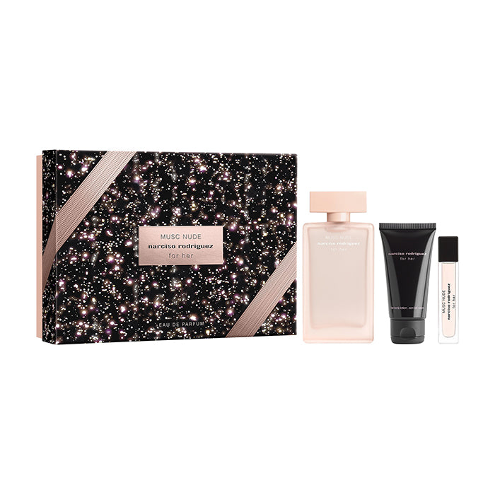 FOR HER MUSC NUDE EAU DE PARFUM GIFT SET GIFT SET by NARCISO RODRIGUEZ at Sundora