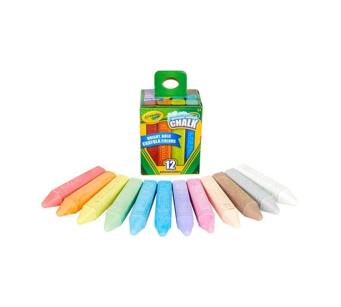 Sidewalk Chalk 12 Colors STATIONERY by CRAYOLA at Sundora