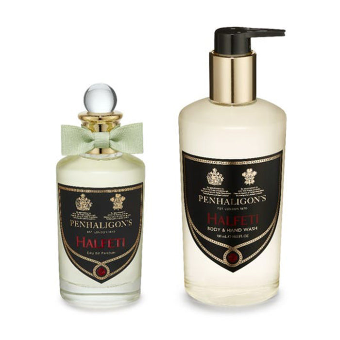 PENHALIGONS HALFETI SHOWSTOPPER FRAGRANCE &amp; BODY WASH GIFT SET GIFT SET by PENHALIGON&