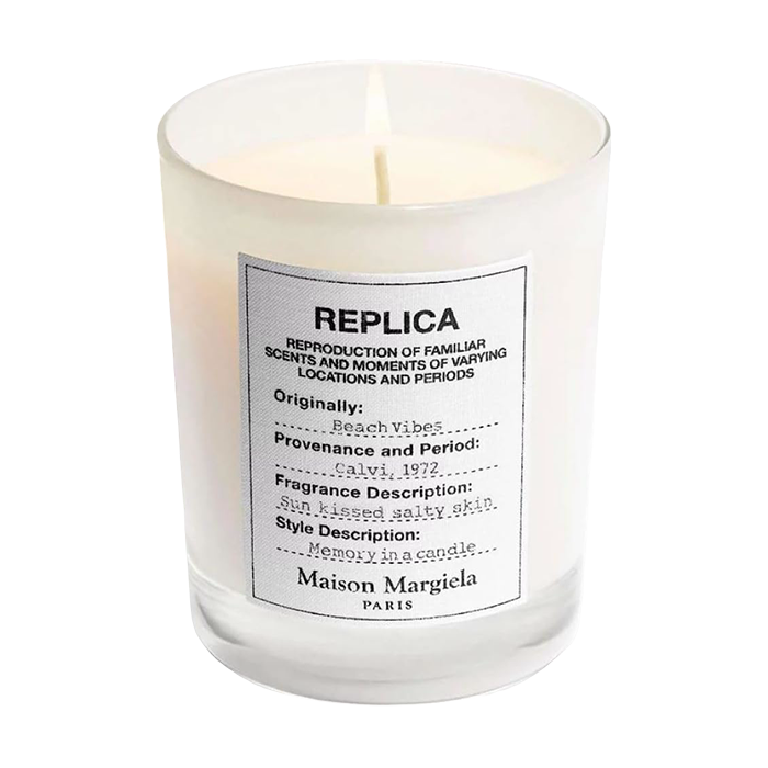 REPLICA BEACH VIBES SCENTED CANDLE CANDLE by MAISON MARGIELA at Sundora