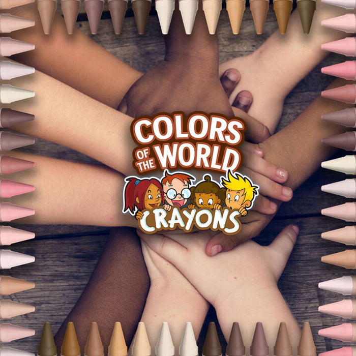 COLORS OF THE WORLD 24CT CRAYONS STATIONERY by CRAYOLA at Sundora