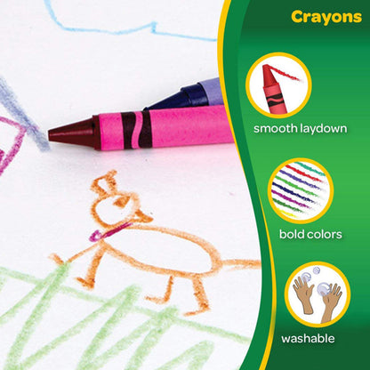 CRAYOLA CRAYONS, 16 COUNT STATIONERY by CRAYOLA at Sundora
