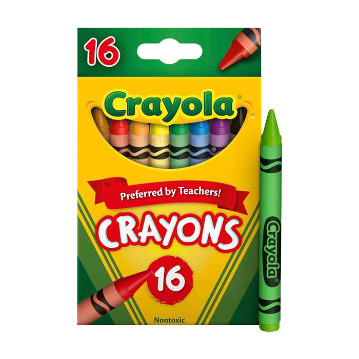 CRAYOLA CRAYONS, 16 COUNT STATIONERY by CRAYOLA at Sundora