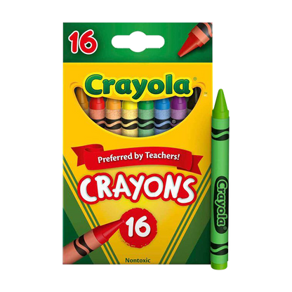 CRAYOLA CRAYONS, 16 COUNT STATIONERY by CRAYOLA at Sundora