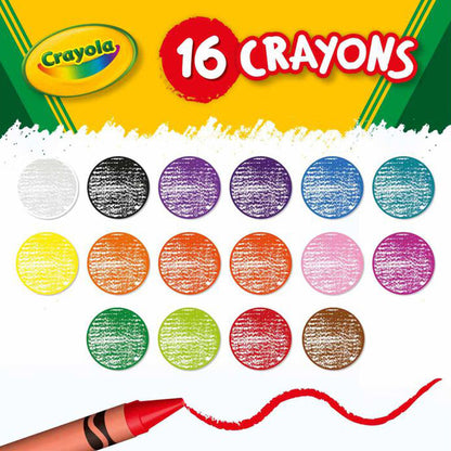 CRAYOLA CRAYONS, 16 COUNT STATIONERY by CRAYOLA at Sundora