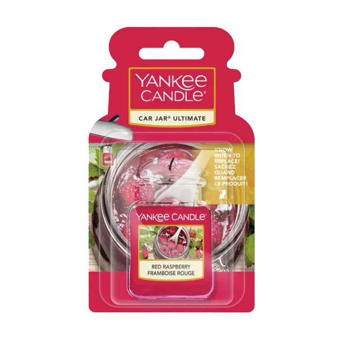 RED RASPBERRY – CAR JAR ULTIMATE CAR JAR by YANKEE CANDLE at Sundora