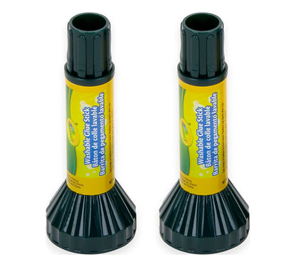 Washable Glue Sticks 2Pcs 16G STATIONERY by CRAYOLA at Sundora