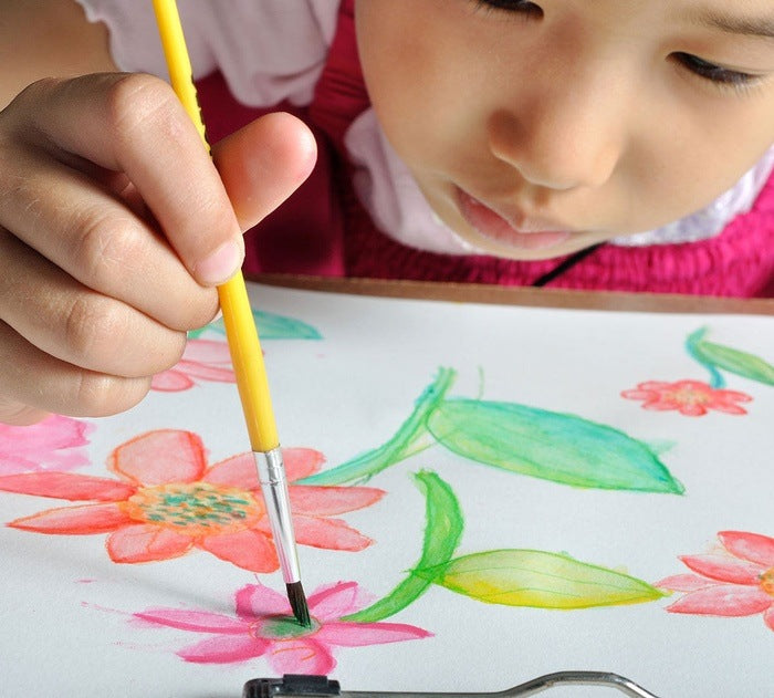 42 Colors Washable Kids Paint Pot With Brush STATIONERY by CRAYOLA at Sundora