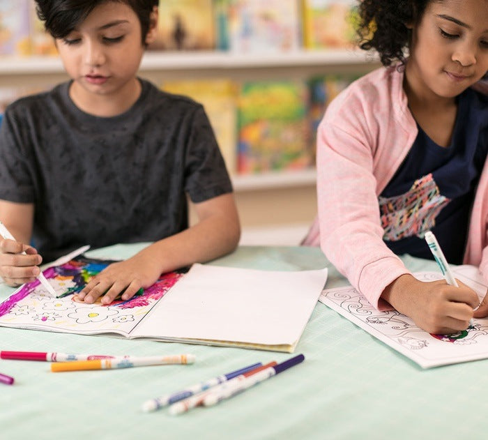 12 Colors Fine Line Ultra Clean Washable Marker MARKERS by CRAYOLA at Sundora