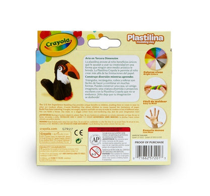 Plastilina Modeling Clay 12 Colors STATIONERY by CRAYOLA at Sundora