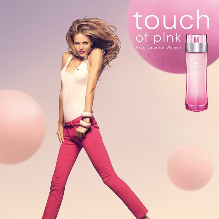 TOUCH OF PINK EAU DE TOILETTE PERFUME by LACOSTE at Sundora