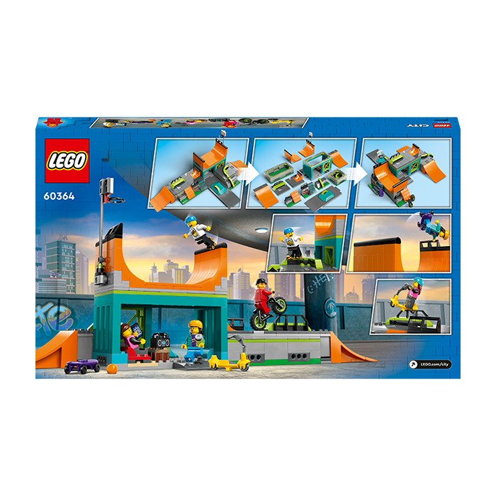 60364 STREET SKATE PARK TOYS by LEGO at Sundora