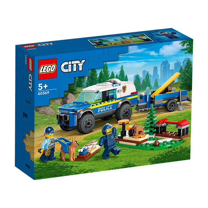 60369 MOBILE POLICE DOG TRAINING TOYS by LEGO at Sundora