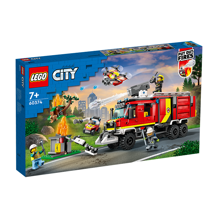 60374 FIRE COMMAND TRUCK TOYS by LEGO at Sundora