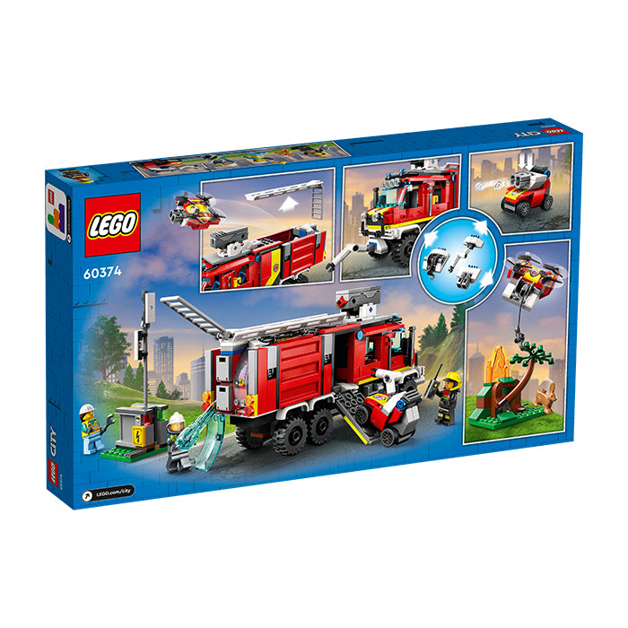 60374 FIRE COMMAND TRUCK TOYS by LEGO at Sundora
