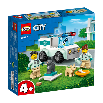 60382 VET VAN RESCUE TOYS by LEGO at Sundora