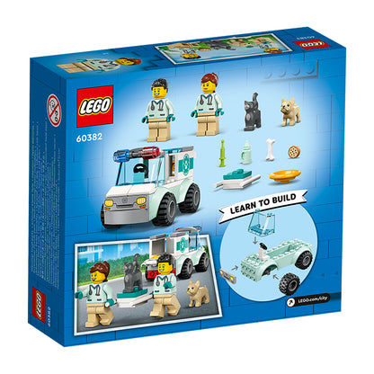 60382 VET VAN RESCUE TOYS by LEGO at Sundora