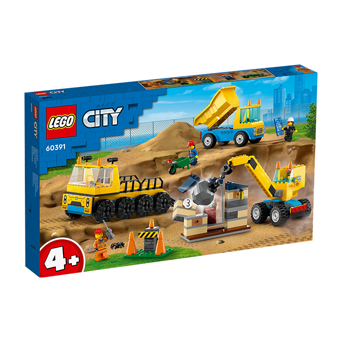 60391 CONSTRUCTION TRUCKS AND WREC.. TOYS by LEGO at Sundora