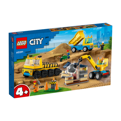 60391 CONSTRUCTION TRUCKS AND WREC.. TOYS by LEGO at Sundora