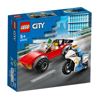60392 POLICE BIKE CAR CHASE TOYS by LEGO at Sundora