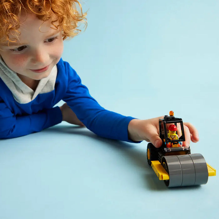 60401 CONSTRUCTION STEAMROLLER TOYS by LEGO at Sundora
