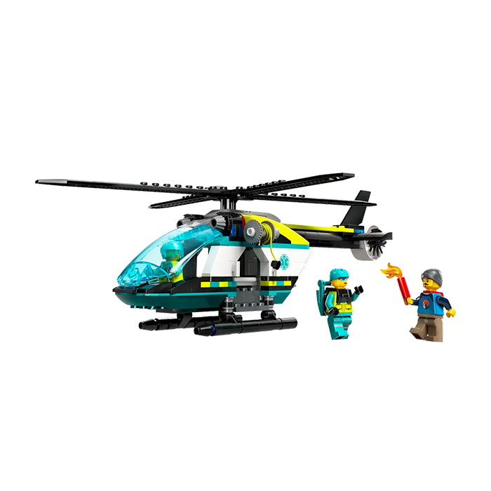 60405 EMERGENCY RESCUE HELICOPTER TOYS by LEGO at Sundora
