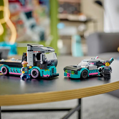 60406 RACE CAR AND CAR CARRIER TRUCK TOYS by LEGO at Sundora