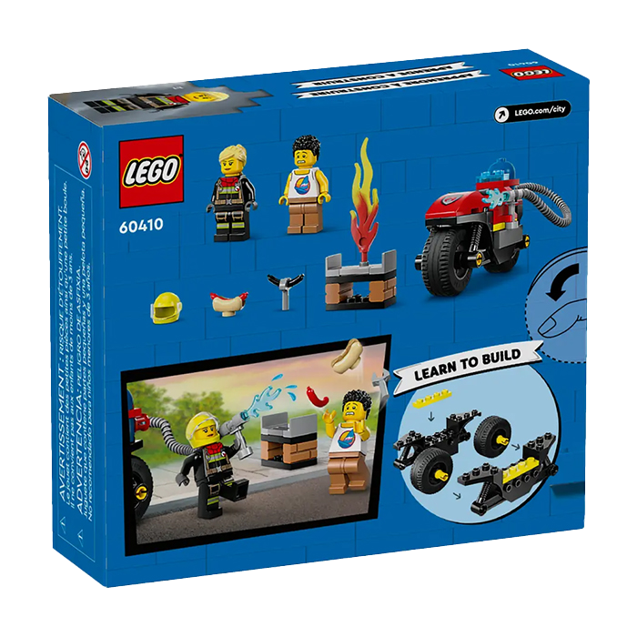 60410 FIRE RESCUE MOTORCYCLE TOYS by LEGO at Sundora